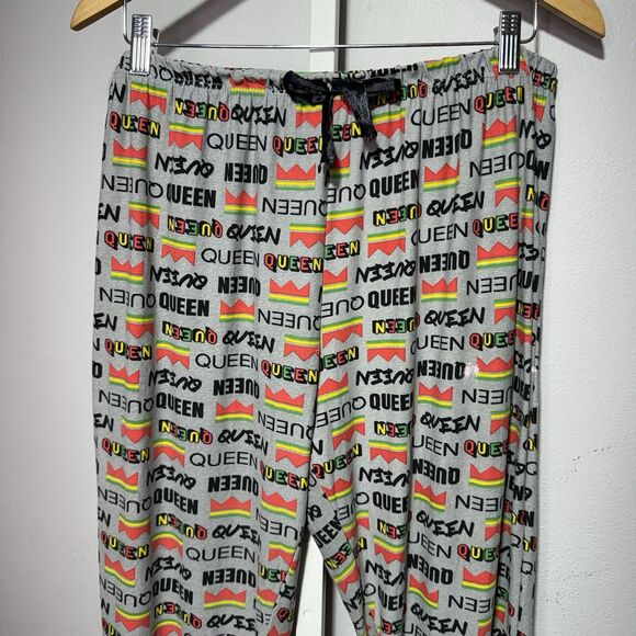 Roll Outta Bed Queen Pajama Bottoms 2X Stretch Loungewear Comfy Lightweight - Picture 2 of 7
